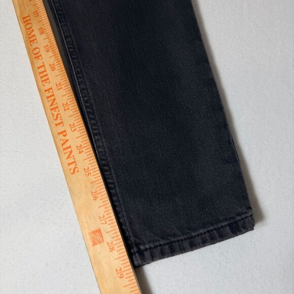 BDG Urban Outfitters Mom Jeans W27 Black Gray High Rise Tapered 100% Cotton - Picture 10 of 13